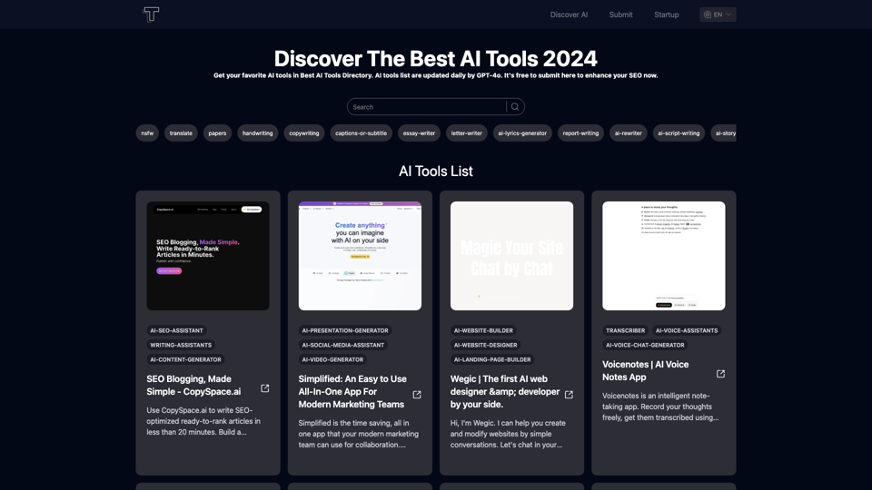 Get your best AI Tools | bestaitoolsforthat.com