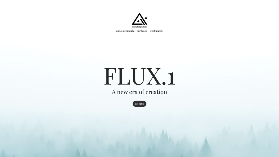 FLUX.1 - Black Forest Labs - Frontier AI Lab