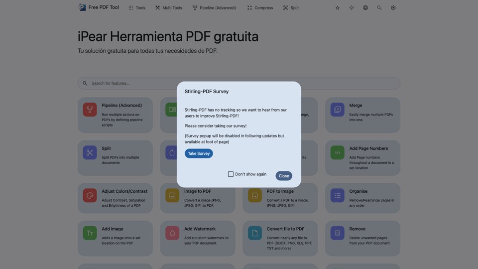 iPear Herramienta PDF gratuita