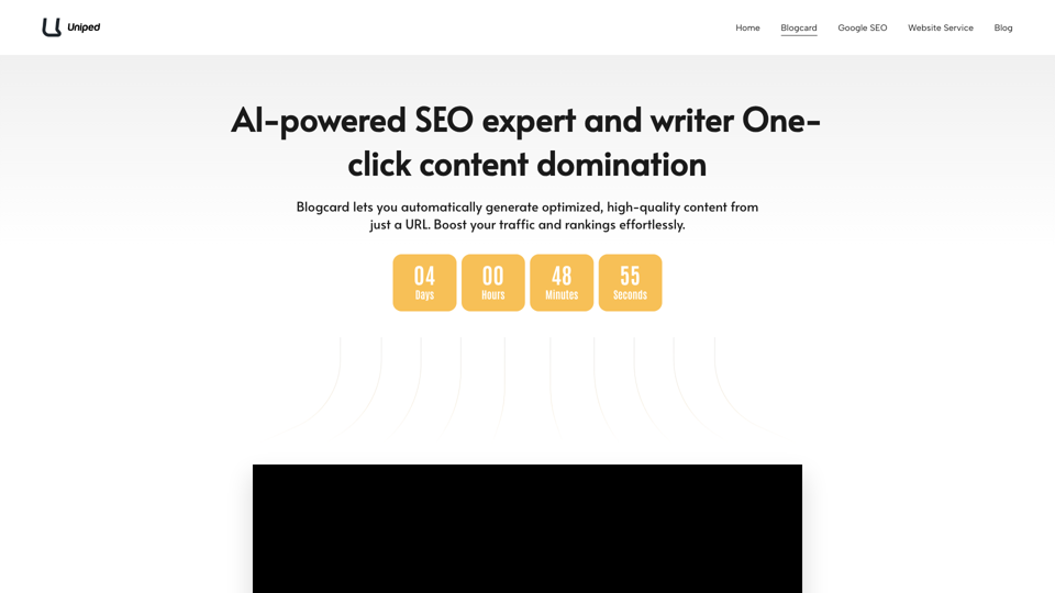 Blogcard: AI-Powered SEO Blog Content Generator