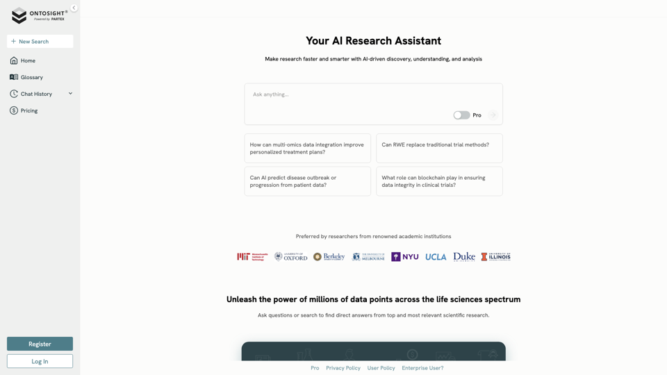 Ontosight.ai | AI-Powered Research Assistant for Smarter Insights